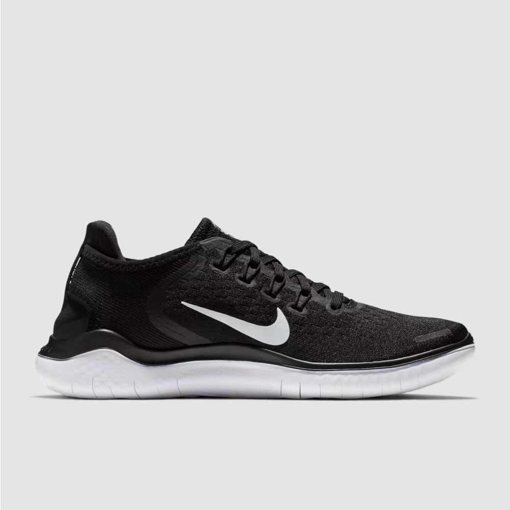 New Nike Free RN 2018 “Black/White” Women's Running Shoes 942837-001 - Picture 4 of 11